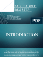 Foldable Added Bus Step: Presented by