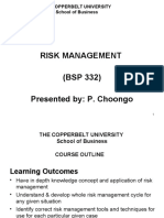 1 Introduction To Risk Management - R1