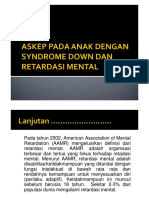 Syndrom Down Dan Retardasi Mental PDF