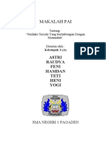 MAKALAH PAI PERBUATAN TERCELA 2 Docx