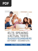 Ielts Speaking: Actual Tests | PDF | Vietnamese Cuisine ...