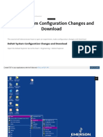 DeltaV System Configuration Changes and Download