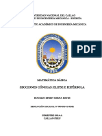 Elipse e Hipérbola PDF