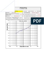 Diameter in MM.: Grain Size Analysis