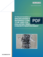 Specifications For Reference Concretes To Be Used For Evaluating Fibres For Concrete Reinforcement