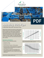 Astralloy 600 Pipe: A 600 BHN Abrasion Resistant Pipe