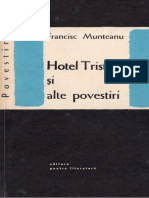 Francisc Munteanu - Hotel Tristete Si Alte Povestiri #1.0 5