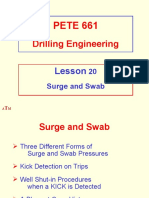 20. Surge and Swab