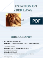 Presentation On Cyber Laws