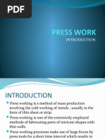 Press Work