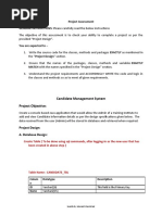 Candidate Management System