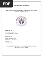 TESTAMENTARY SUCCESSION