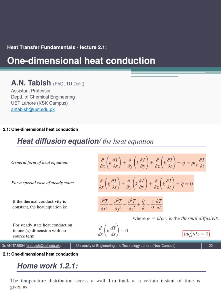 Heat Conduction for Engineering Students | PDF | Thermal Conduction | Heat