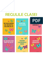 Clasa Fluturasilor Regulile Clasei PDF