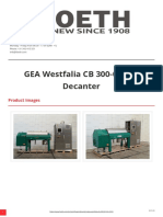 GEA Westfalia CB 300-01-32 - Decanter: Product Images