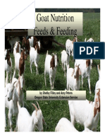 Goat Nutrition Feeds & Feeding: by Shelby Filley and Amy Peters Oregon State University Extension Service