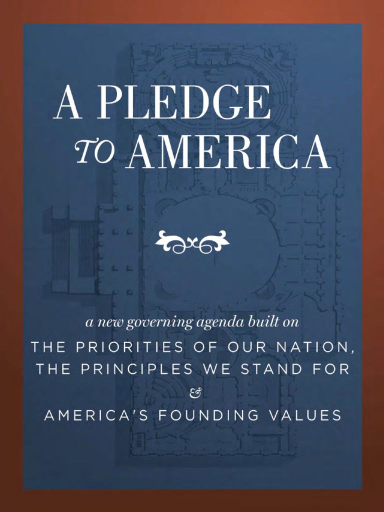 A Pledge To America | PDF | United States House Of Representatives ...