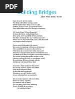 Building Bridges (Poem)