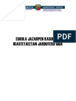 Eskola Jasarpena Gida 2015 PDF