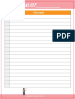 Checklist PDF