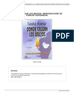 Donde Cruzan Los Brujos Introducci Oacute N de C PDF