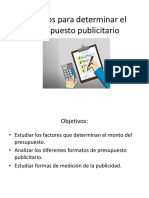 Presupuesto Publicitario PDF