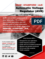 Automatic Voltage Regulator (AVR)