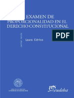 Laura Clérico - El examen de proporcionalidad en el derecho constitucional (2009, Eudeba) - libgen.lc.pdf