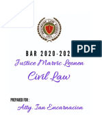 Civil Law Digested Cases Leonen's 2012-2020