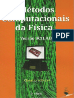 Métodos Computacionais Da Física - Versão SCILAB-Livraria Da Física