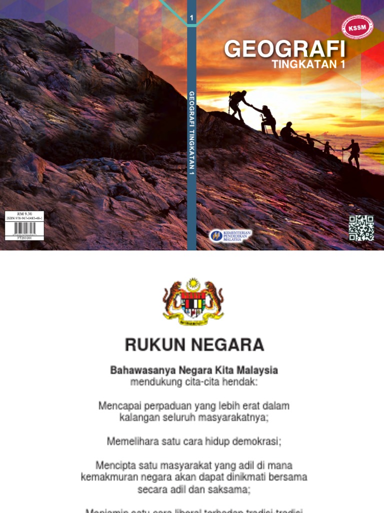 Buku Teks Geografi Tingkatan 1 (KSSM) | PDF