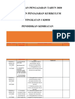 RPT DPK 2020 Pendidikan Kesihatan Tingkatan 1