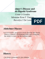Alzheimers Disease and Chediak Hijashi Syndrome