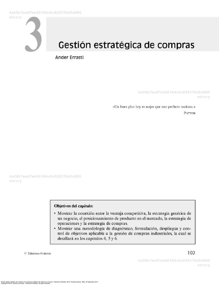 Gestión Estratégica de Compras | PDF | Biblioteca y museo | Business