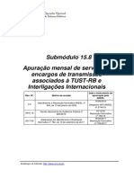 ProcedimentosDeRede - Módulo 15 - Submódulo 15.8 - Submódulo 15.8 2017.09 PDF