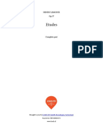 лемуан этюды PDF
