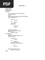 CCN - Part-B Programs