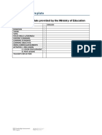 Lesson Plan Template From MoE