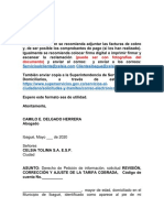 Reclamo CELSIA Residencial PDF
