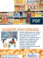 Market For Cereals
