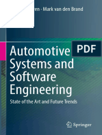 Automotive Systems and Software Engineering: Yanja Dajsuren Mark Van Den Brand Editors