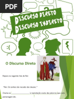 discurso direto e indireto