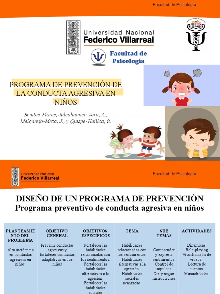 Programas Preventivos | PDF | Infancia | Sicología