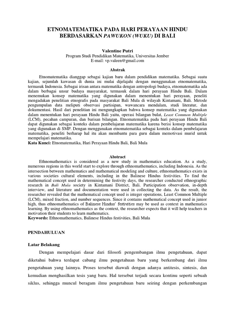 Artikel Fixfix | PDF | Ilmu Sosial | Sains & Matematika