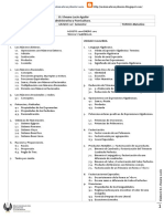 Temarios Matemáticas Bachillerato PDF