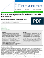 Paper Planta Didactica de Automatizacion