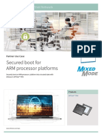 Infineon ISPN Use Case Secured Boot For ARM Processor Platforms ABR v01 - 00 EN