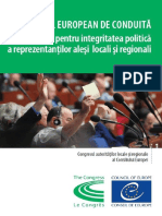 The Congress - Codul European de Conduit PDF