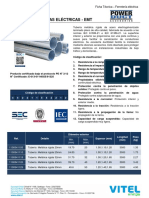 Ficha Tecnica - Tuberias EMT y Accesorios (MM) PDF