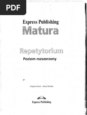 Evans V Matura 15 Repetytorium Poziom Rozszerzony Pdf Pdf